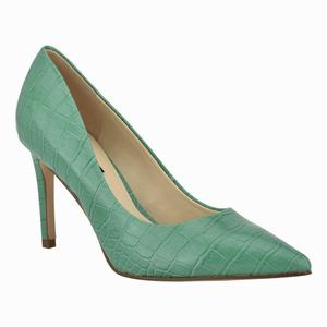 Nine West Ezra Pointy Toe Pumps - Green - Ireland (TJ4286137)